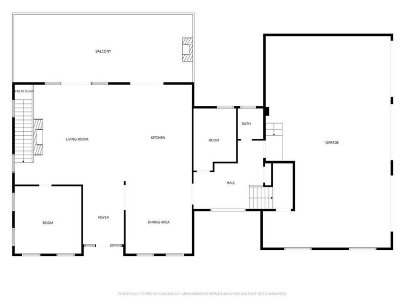2D floor plan layout of this home in , Dawsonville, GA (Image 5).