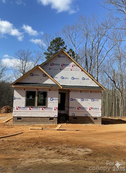 In-progress construction of a new home in , Troy, NC (Image 6).