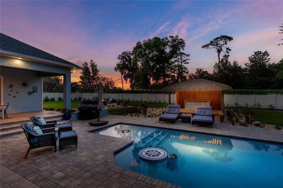 Exterior details and patio area of a home in , Ocala (Image 27).