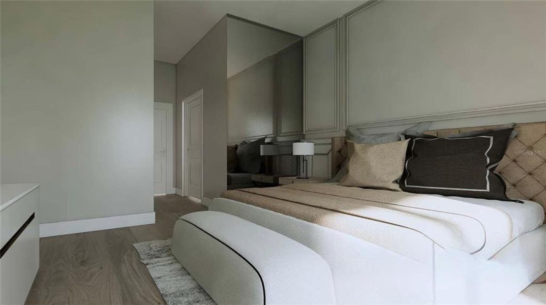 Furnished interior view inside a new home in , Placida (Image 4).