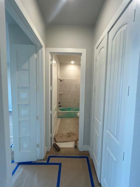 In-progress construction of a new home in Creekview Addition, Van Alstyne, TX (Image 10).