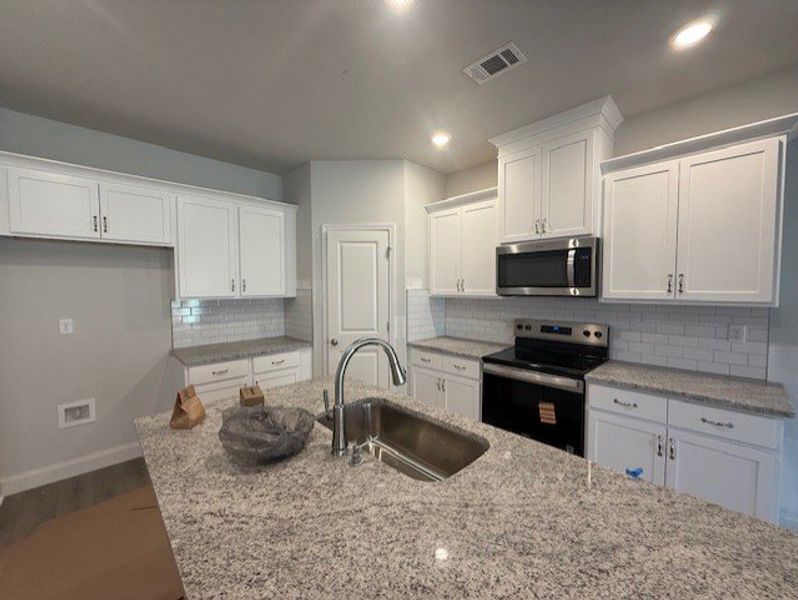 Furnished interior view inside a new home in Caroleton Townhomes, Grovetown (Image 5). Furnished interior view inside a new home in Caroleton Townhomes, Grovetown (Image 5).