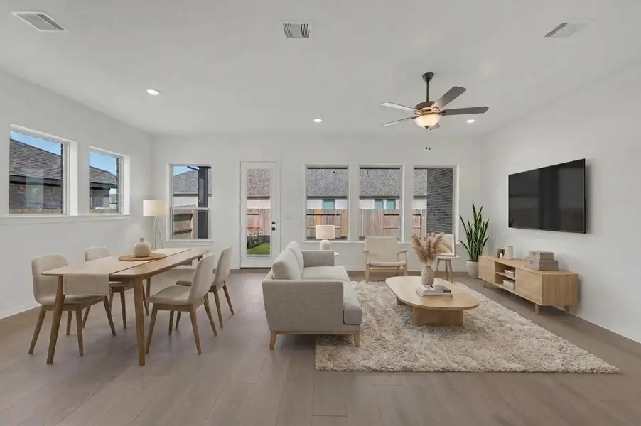 Furnished interior view inside a new home in Escondido - Retreat Collection, Magnolia (Image 11).