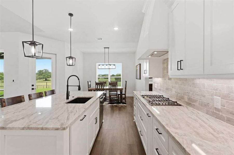 Furnished interior view inside a new home in , Weatherford (Image 19).