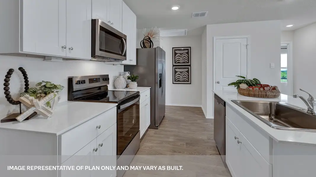 Furnished interior view inside a new home in Sunset Oaks, Maxwell (Image 5).