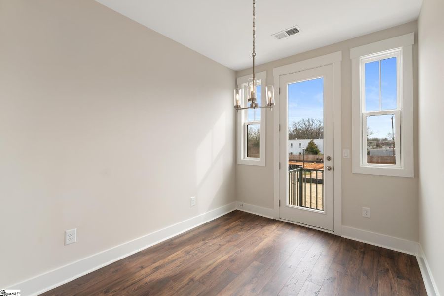 Spacious, unfurnished interior of a new home in Renaissance Place, Greenville (Image 12).