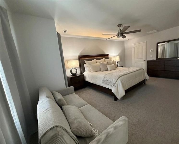 Furnished interior view inside a new home in , Buford (Image 12). Furnished interior view inside a new home in , Buford (Image 12).