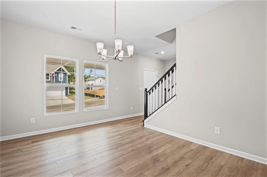Spacious, unfurnished interior of a new home in Sage Woods, Dallas (Image 13).