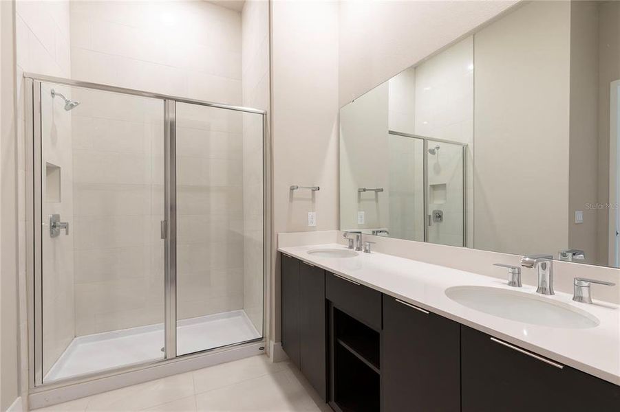 Furnished interior view inside a new home in , Reunion (Image 6). Furnished interior view inside a new home in , Reunion (Image 6).