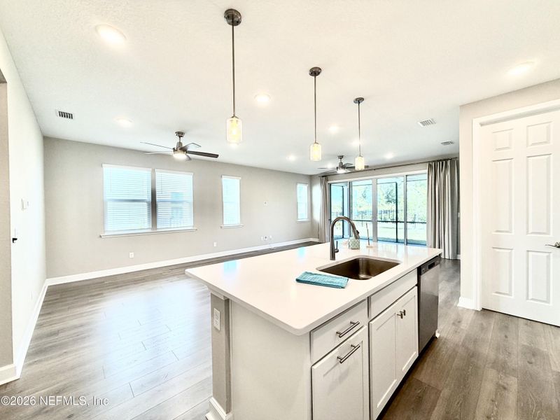 Furnished interior view inside a new home in Seasons at TrailMark, St. Augustine (Image 16).