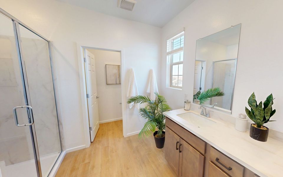 Representative furnished interior of a home built from the Poppy by Brookfield Residential in Blossom Rock, Apache Junction (Image 14).