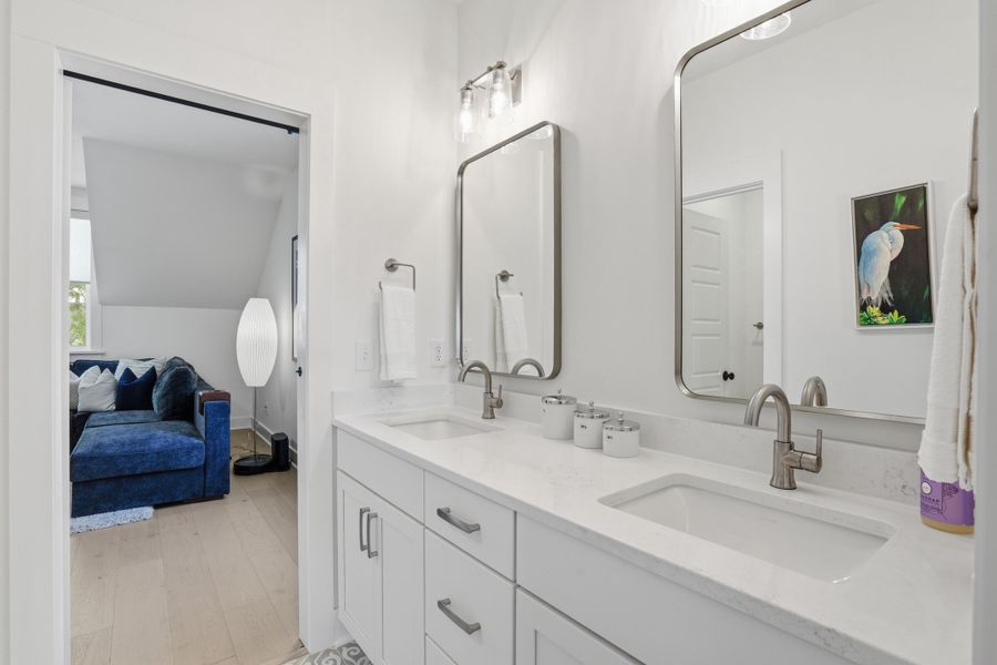Furnished interior view inside a new home in , Johns Island (Image 9).