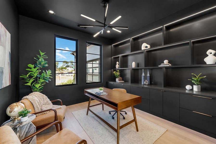 Furnished interior view inside a new home in , Prosper (Image 11).