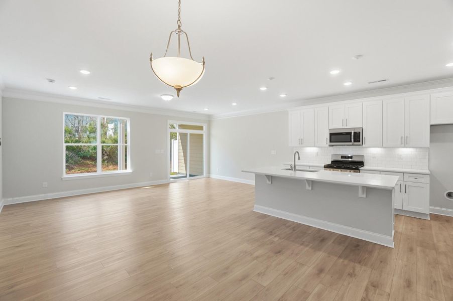 Spacious, unfurnished interior of a new home in Harrisburg Village Townhomes, Harrisburg (Image 37).