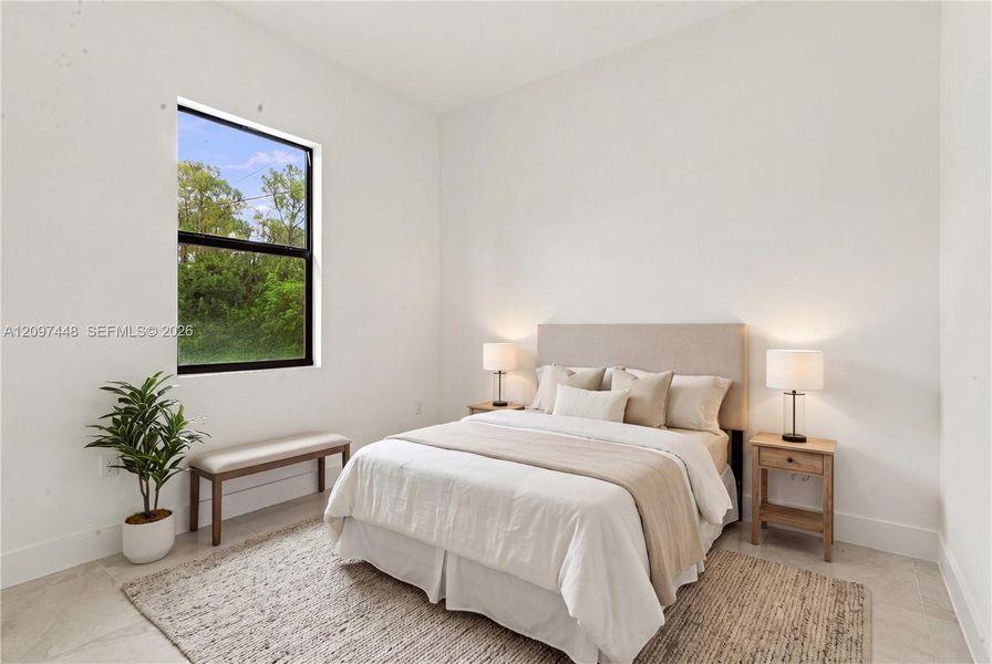 Furnished interior view inside a new home in , Lehigh Acres (Image 7).