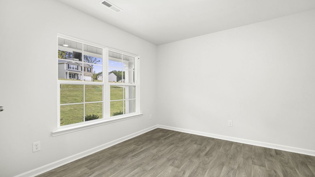Spacious, unfurnished interior of a new home in Hudson Glen, Mocksville (Image 11). Spacious, unfurnished interior of a new home in Hudson Glen, Mocksville (Image 11).