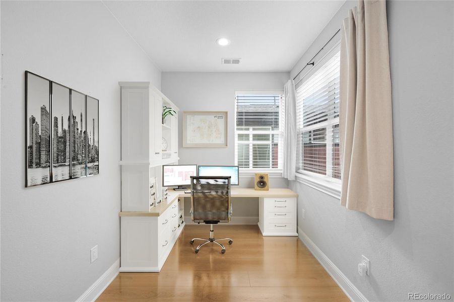 Dedicated office space, ideal for working from home