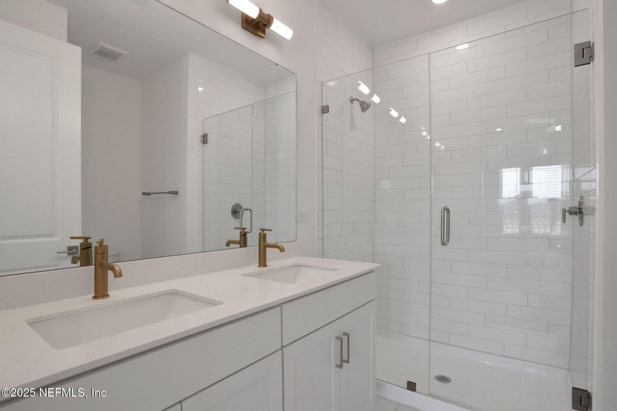 Furnished interior view inside a new home in North Beach Townhomes, Jacksonville Beach (Image 7).