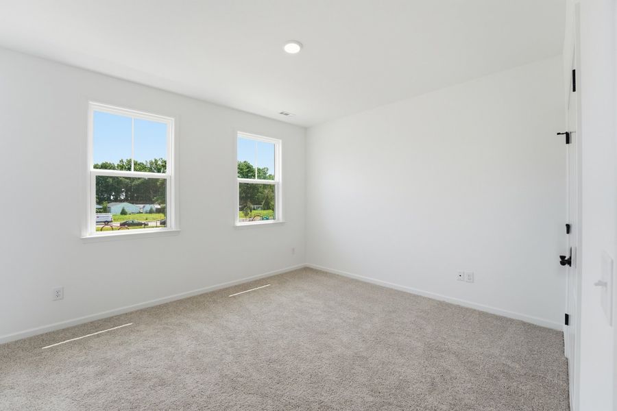 Representative unfurnished interior of a home built from the Blair by Brookfield Residential in Wendell Falls, Wendell (Image 22).