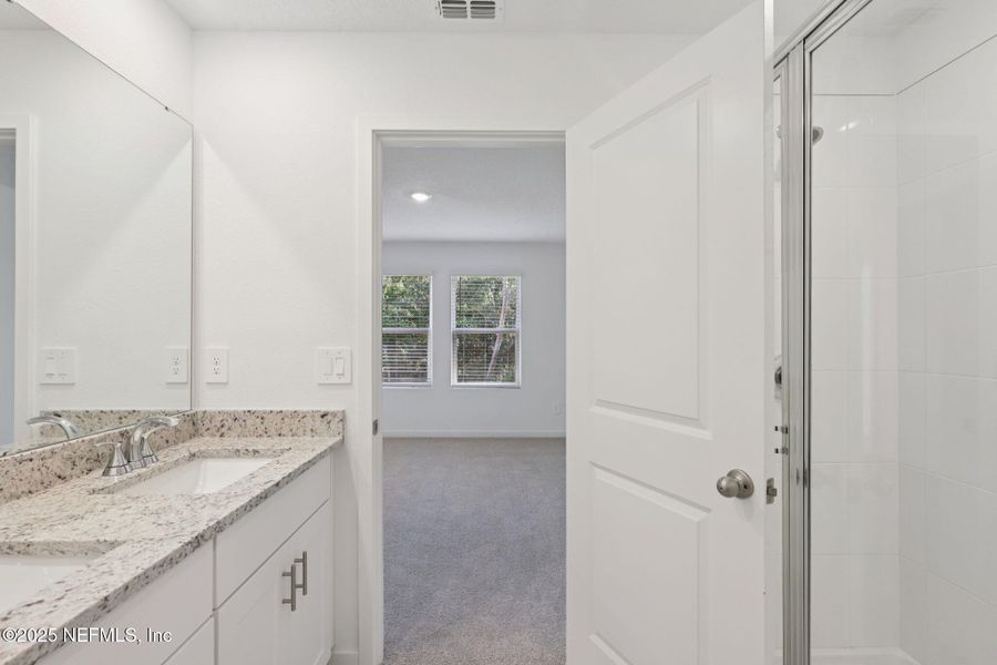 Furnished interior view inside a new home in Flagler Village - Classic Series, Palm Coast (Image 6).