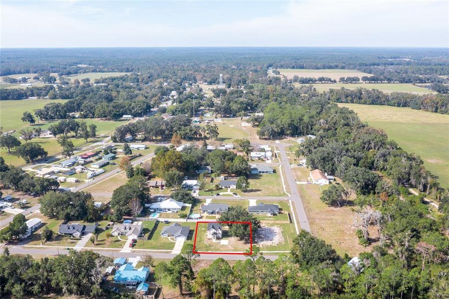Front exterior of a new home in , Brooker, FL, highlighting curb appeal (Image 2). Front exterior of a new home in , Brooker, FL, highlighting curb appeal (Image 2).