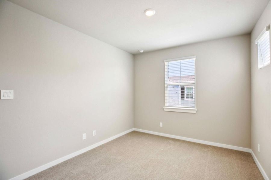 Spacious, unfurnished interior of a new home in Kemah Crossing - City Series, Kemah (Image 26). Spacious, unfurnished interior of a new home in Kemah Crossing - City Series, Kemah (Image 26).