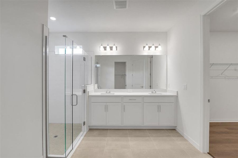 Furnished interior view inside a new home in Tuscan Hills, Dade City (Image 11).