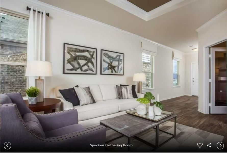 Interior photos- Photo of Pulte model home with same floor plan, not of actual home listed.