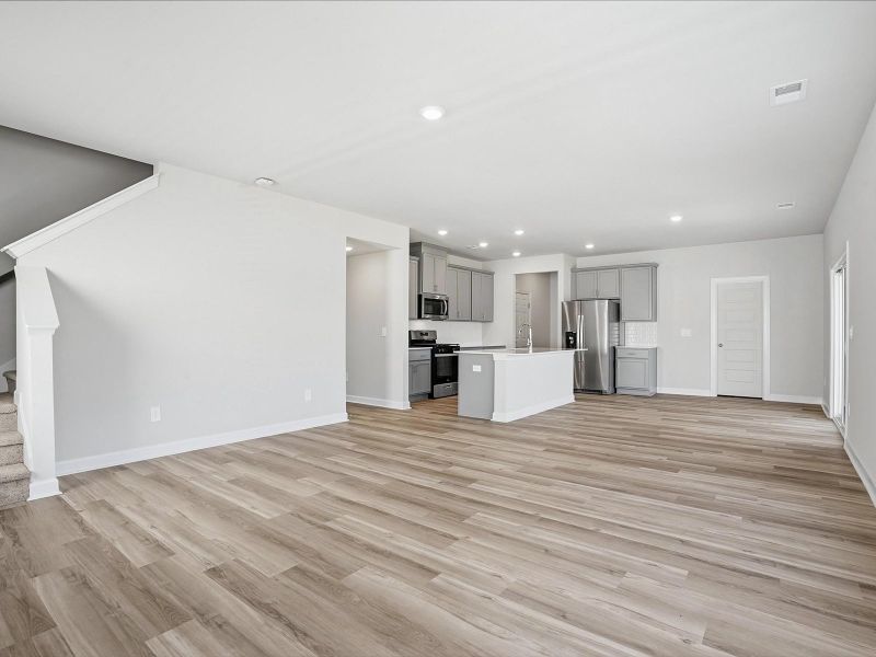 Spacious, unfurnished interior of a new home in The Farm at Wells Creek - Signature Collection, Gray Court (Image 14). Spacious, unfurnished interior of a new home in The Farm at Wells Creek - Signature Collection, Gray Court (Image 14).