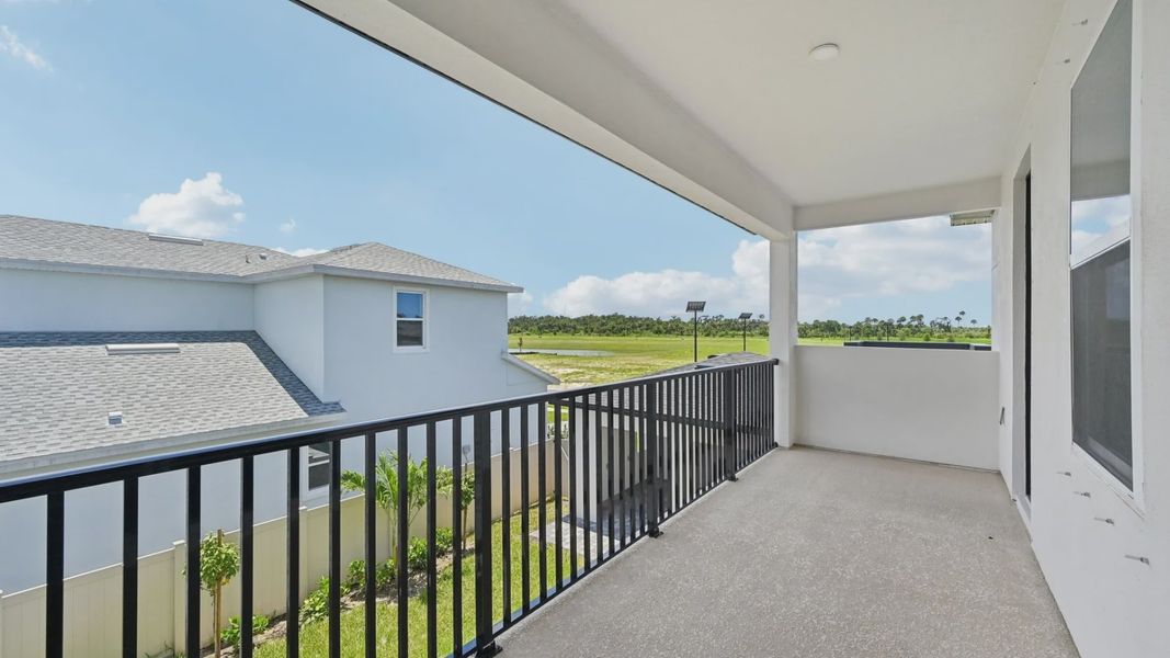 The Second Story Balcony