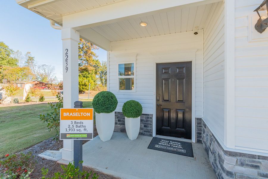 The Braselton II - Covered Porch