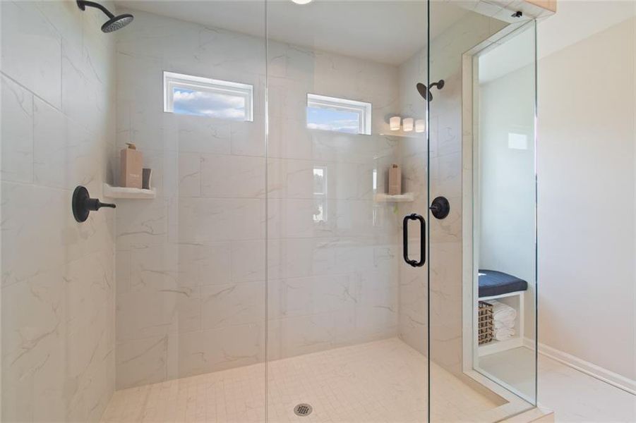 Close-up of interior finishes inside a home in Crofton Place Enclave, Snellville (Image 19).