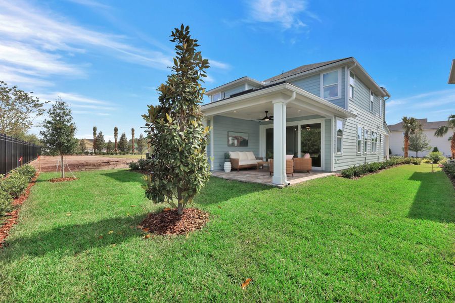 Representative exterior details of a home built from the Atlas by Riverside Homes in Seabrook Village at Nocatee, Ponte Vedra (Image 33).