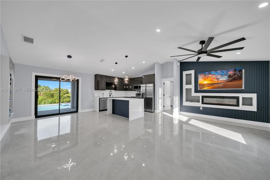 Spacious, unfurnished interior of a new home in , Cape Coral (Image 14). Spacious, unfurnished interior of a new home in , Cape Coral (Image 14).