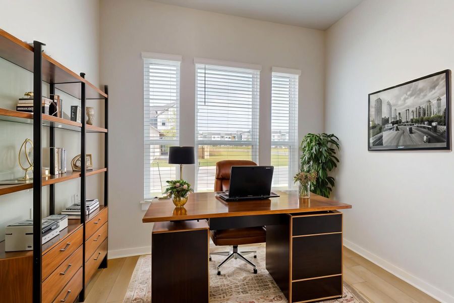 Office - Virtually Staged