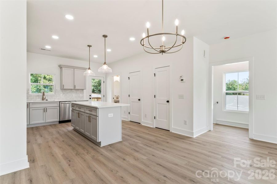 Furnished interior view inside a new home in , Fort Mill (Image 8).