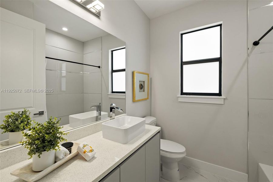 Furnished interior view inside a new home in , Naples (Image 23).