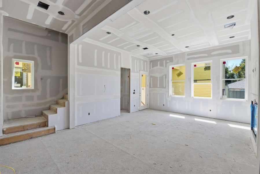 In-progress construction of a new home in , Houston, TX (Image 10).