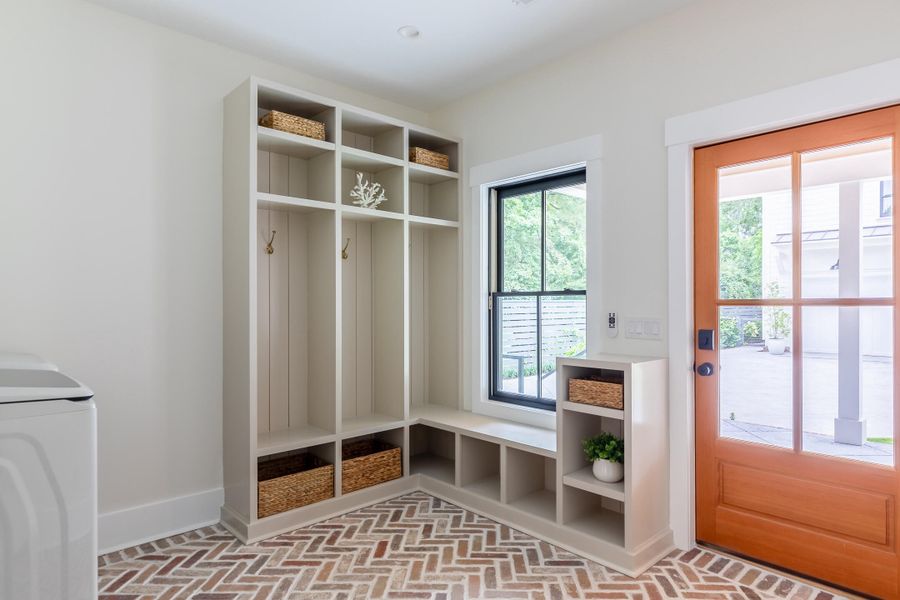 Furnished interior view inside a new home in , Charleston (Image 41).