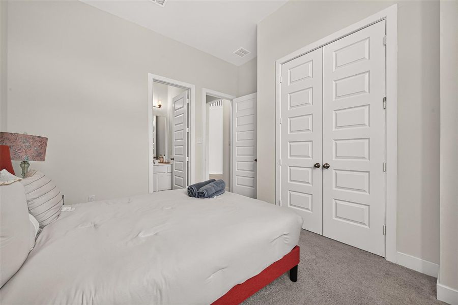 Furnished interior view inside a new home in , Brookshire (Image 43).