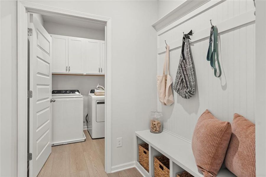 Furnished interior view inside a new home in Laurel Ridge, Rock Spring (Image 23).