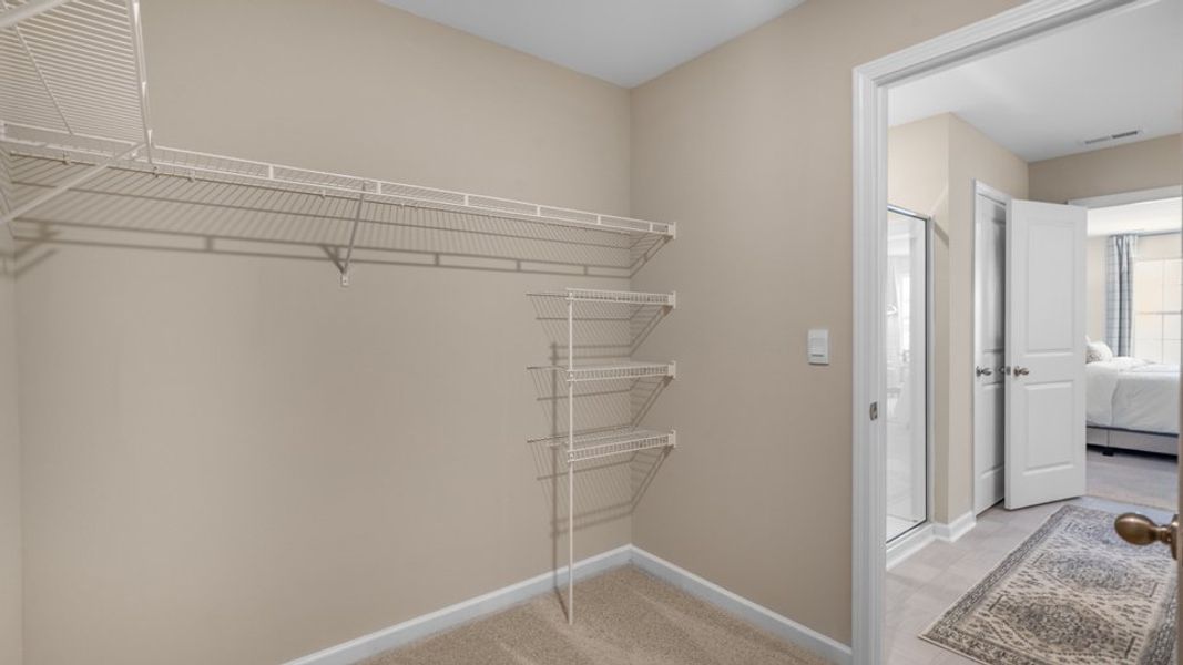 Spacious, unfurnished interior of a new home in The Preserve at Kinsley, Jamestown (Image 22).