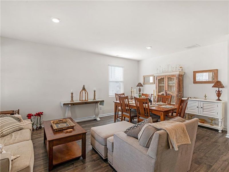 Furnished interior view inside a new home in Bridle Creek, Locust Grove (Image 17).