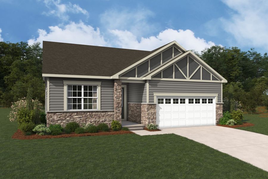 Representative exterior photo of a completed home built from the Glades by Mattamy Homes in Waxhaw Landing, Monroe, NC (Image 6). Representative exterior photo of a completed home built from the Glades by Mattamy Homes in Waxhaw Landing, Monroe, NC (Image 6).