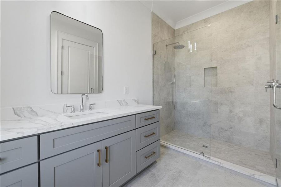 Furnished interior view inside a new home in , Bethlehem (Image 15).