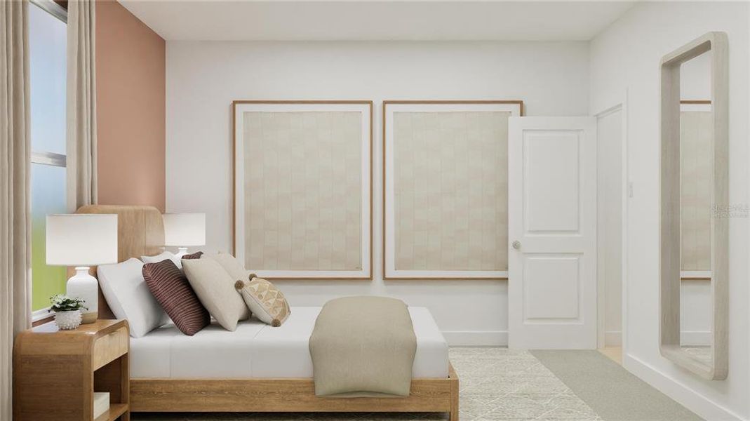 Furnished interior view inside a new home in , Kissimmee (Image 23).