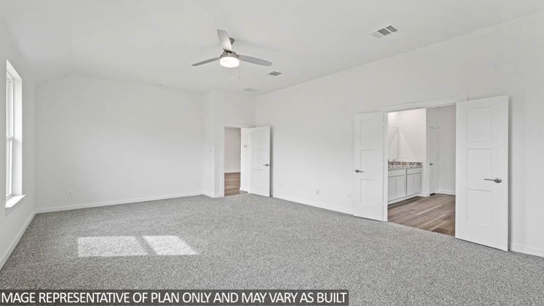 Spacious, unfurnished interior of a new home in Hills of Westlake, Conroe (Image 18).