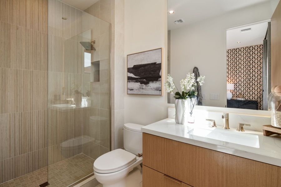 Representative furnished interior of a home built from the Cheval by Camelot Homes in Shadow Ridge, Scottsdale (Image 67).