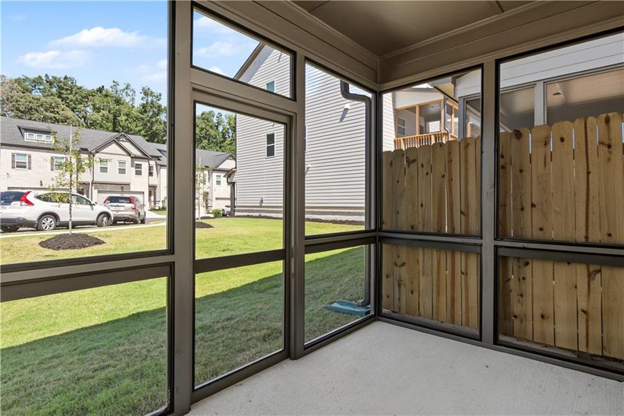 Exterior details and patio area of a home in , Norcross (Image 16).