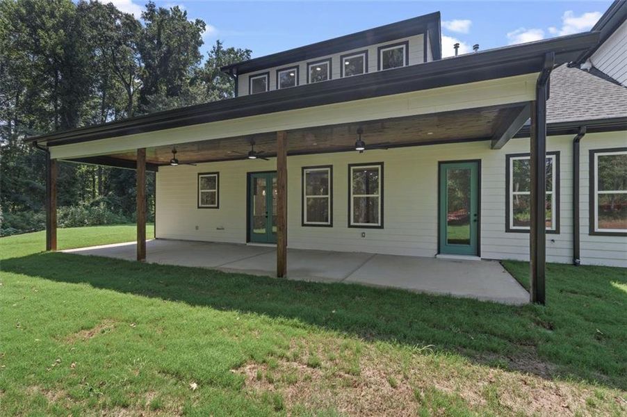 Exterior details and patio area of a home in , Powder Springs (Image 29). Exterior details and patio area of a home in , Powder Springs (Image 29).